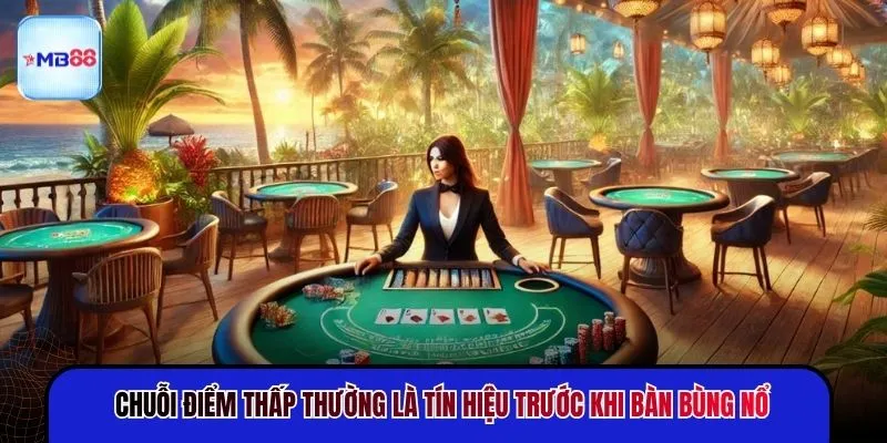 Chuỗi điểm thấp thường là tín hiệu trước khi bàn bùng nổ