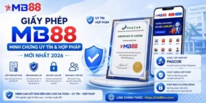 Giấy phép mb88: Minh chứng uy tín và hợp pháp mới nhất 2026